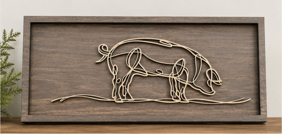 Pig Wall Art